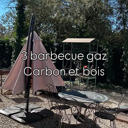 La Yourte De Nimes, Sauna, , Jacuzzi Piscine Et Aire De Jeux Privatif